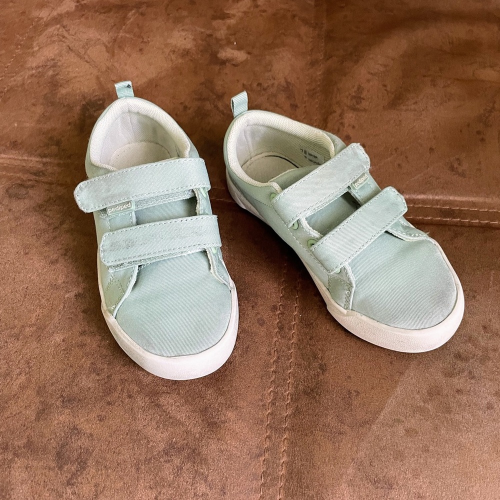 Pediped Kids Sneakers - Light Green - Picture 2 of 7